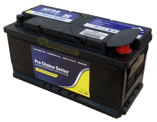 Picture of MF88 - 12VOLT 740CCA PRO CHOICE SERIES CALCIUM MAINTENANCE FREE BATTERY