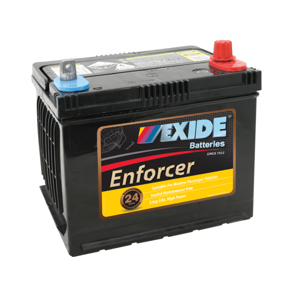 Picture of ENS50PLMF - 12VOLT 480CCA 40AH EXIDE ENFORCER SEALED MAINTENANCE FREE - RHP (NS50PL/53CMF)