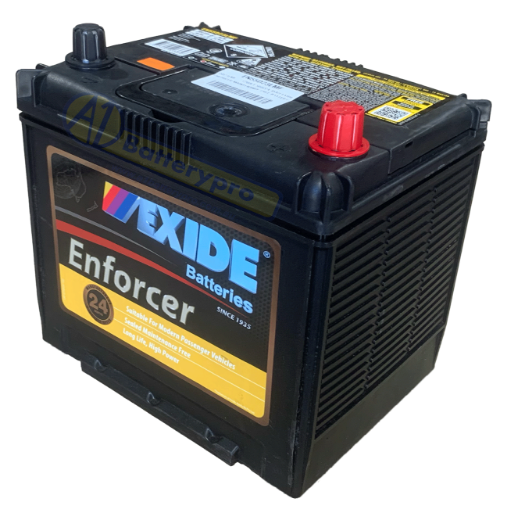Picture of 55D23LMF - 12VOLT 500CCA 45AH EXIDE ENFORCER MAINTENANCE FREE BATTERY - RHP
