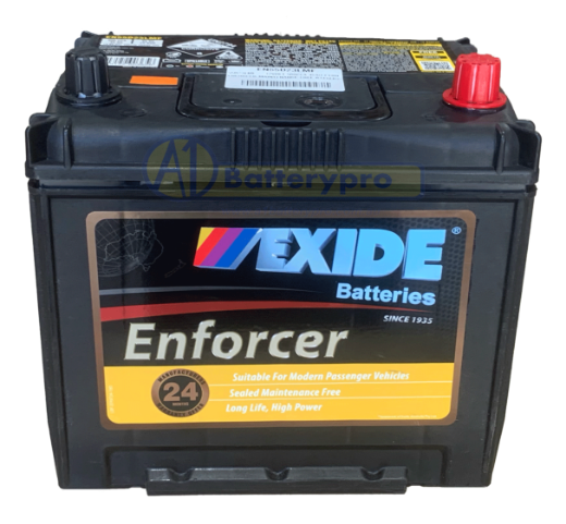 Picture of 55D23LMF - 12VOLT 500CCA 45AH EXIDE ENFORCER MAINTENANCE FREE BATTERY - RHP