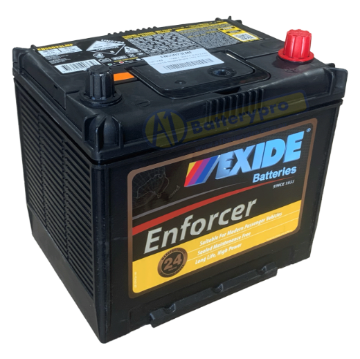 Picture of 55D23LMF - 12VOLT 500CCA 45AH EXIDE ENFORCER MAINTENANCE FREE BATTERY - RHP