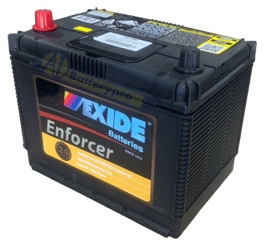 Picture of N50ZZMF - 12VOLT 535CCA 50AH EXIDE ENFORCER CALCIUM MAINTENANCE FREE BATTERY - LHP