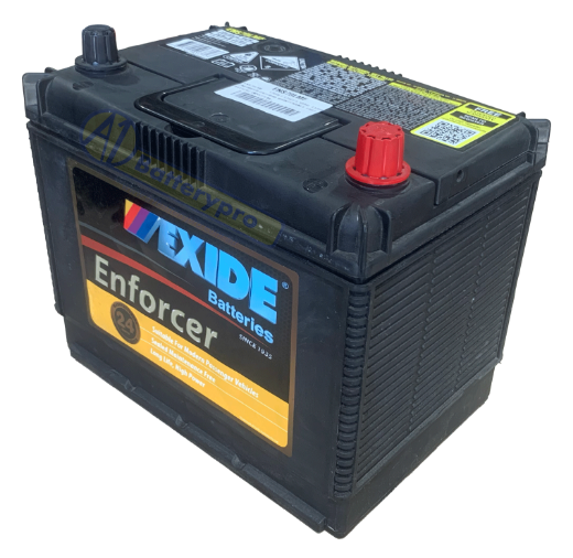 Picture of ENS70LMF - 12VOLT 535CCA 50AH  EXIDE ENFORCER CALCIUM MAINTENANCE FREE BATTERY - RHP (N50ZZLMF)