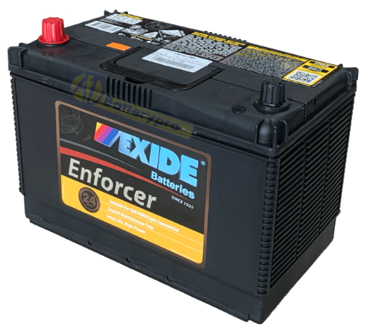 Picture of EN70ZZMF - 12VOLT 600CCA 60AH EXIDE ENFORCER CALCIUM MAINTENANCE FREE BATTERY - LHP (N70ZZMF)