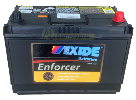 Picture of EN70ZZLMF - 12VOLT 600CCA 60AH EXIDE ENFORCER CALCIUM MAINTENANCE FREE BATTERY - RHP (N70ZZLMF)
