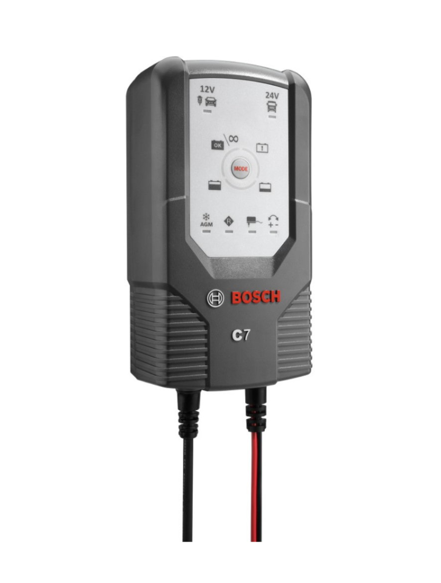 Picture of 12/24V 7AH BOSCH 6 STAGE BATTERY CHARGER