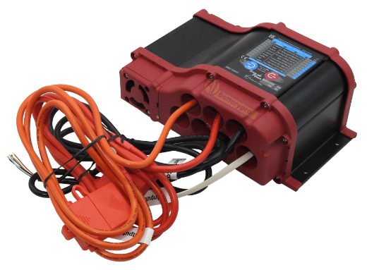 Picture of 12-36V 30AH STERLING PRO CHARGE B DC-DC WATERPROOF UNIT - IP68 MAIN BODY WITH IP56 EXTERNAL PLACED FAN