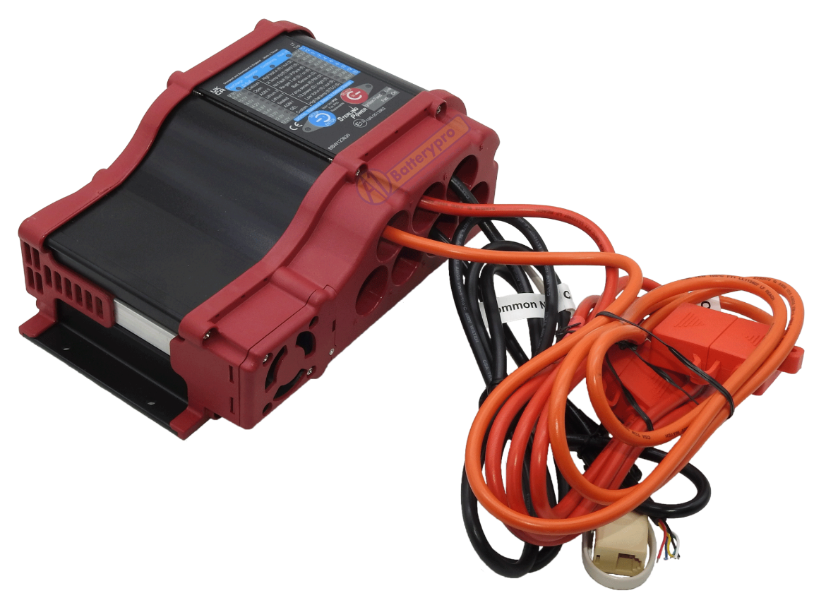 Picture of 12-36V 30AH STERLING PRO CHARGE B DC-DC WATERPROOF UNIT - IP68 MAIN BODY WITH IP56 EXTERNAL PLACED FAN