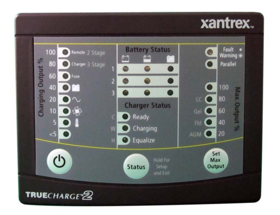 Picture of 808-8040-01 ADVANCED REMOTE FOR MONITORING AND FULL CONTROL TO SUIT XANTREX TRUECHARGE 2 MODEL CHARGERS