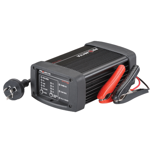 Picture of 12V 7AH FULLY AUTOMATIC 7 STAGE SWITCH MODE INTELLI-CHARGE PROJECTA BATTERY CHARGER