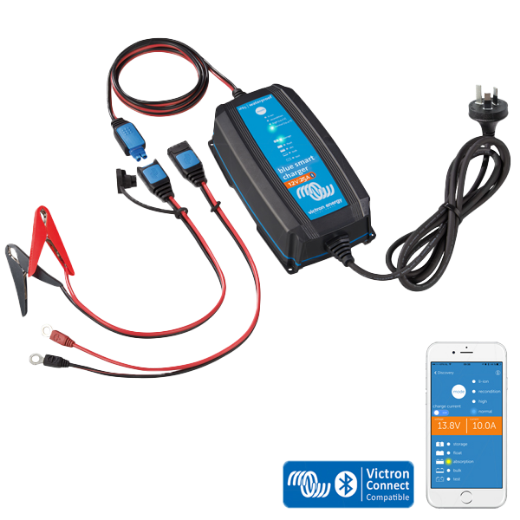 Picture of 12V 25AH VICTRON BLUE SMART SLA/LIFEPO4 CHARGER - IP65 RATING (BPC122531014)