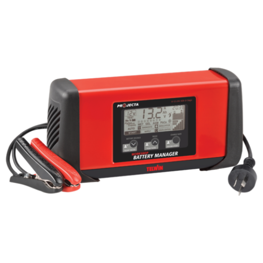 Picture of 6/12/24V 3-40AH FULLY AUTOMATIC 8 STAGE SWITCH MODE PROJECTA WORKSHOP BATTERY MANAGER