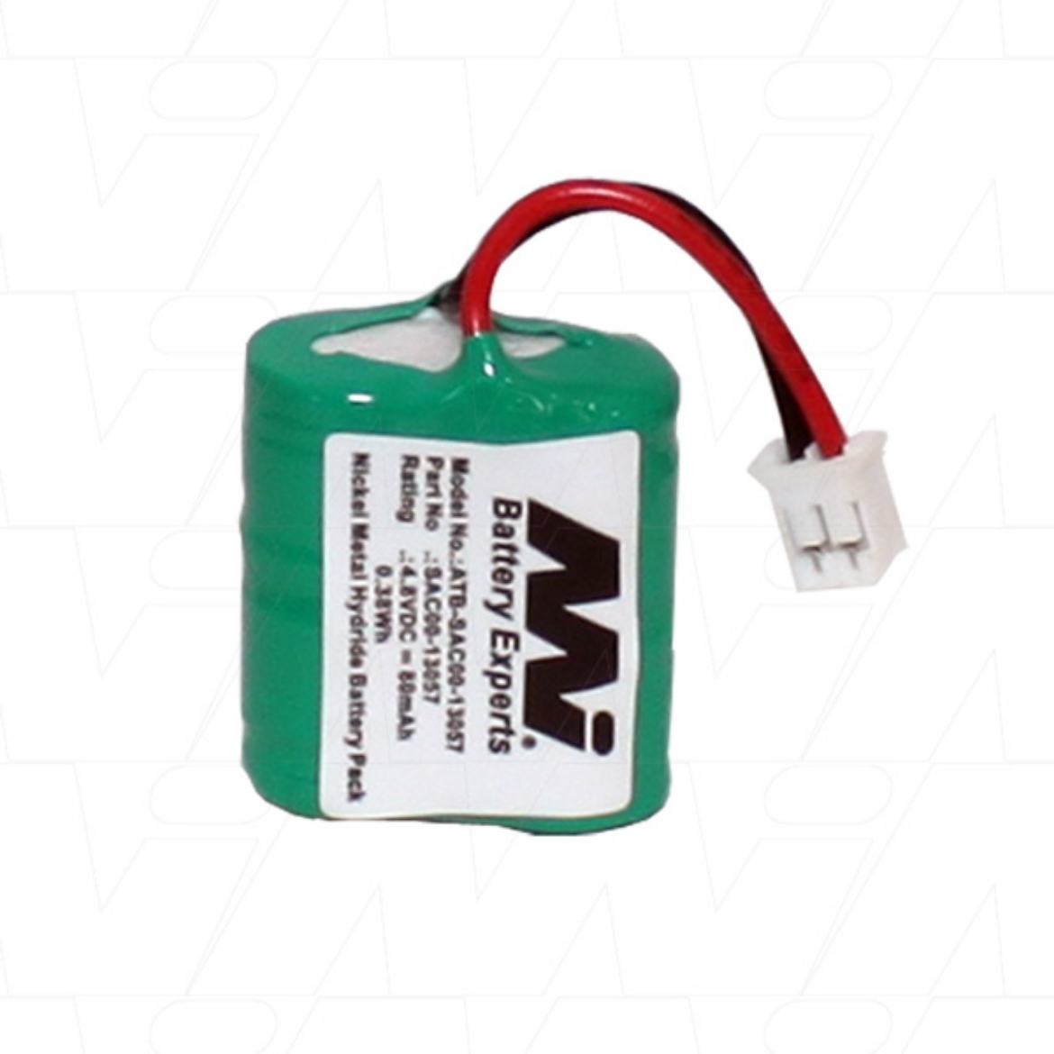 Picture of 4.8V 160mAH DOG TRACKING RECEIVER BATTERY NI-MH
