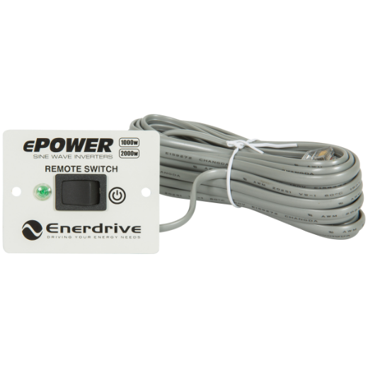 Picture of 12V 2000W ENERDRIVE EPOWER PURE SINE WAVE INVERTER WITH REMOTE