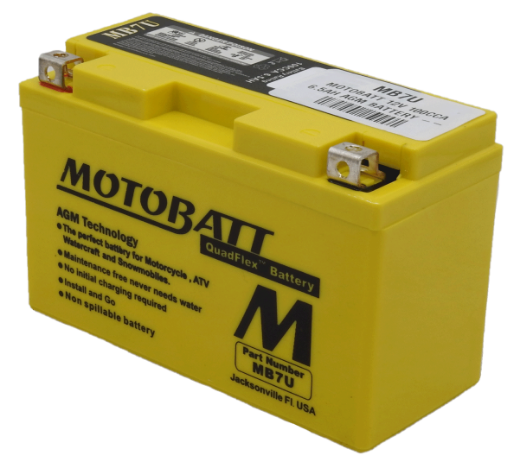Picture of MB7U - 12VOLT 100CCA 6.5AH MOTOBATT AGM BATTERY - LHP