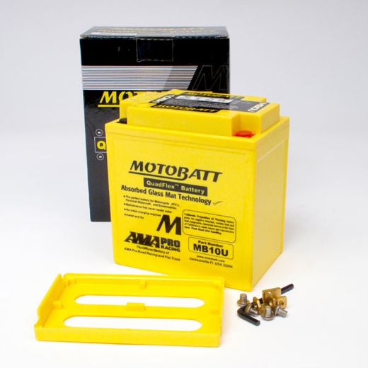 Picture of MB10U - 12VOLT 175CCA 14.5AH MOTOBATT AGM QUADFLEX BATTERY - RHP