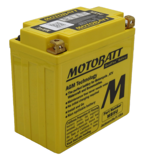 Picture of MB9U - 12VOLT 165CCA 11AH  MOTOBATT AGM QUADFLEX BATTERY