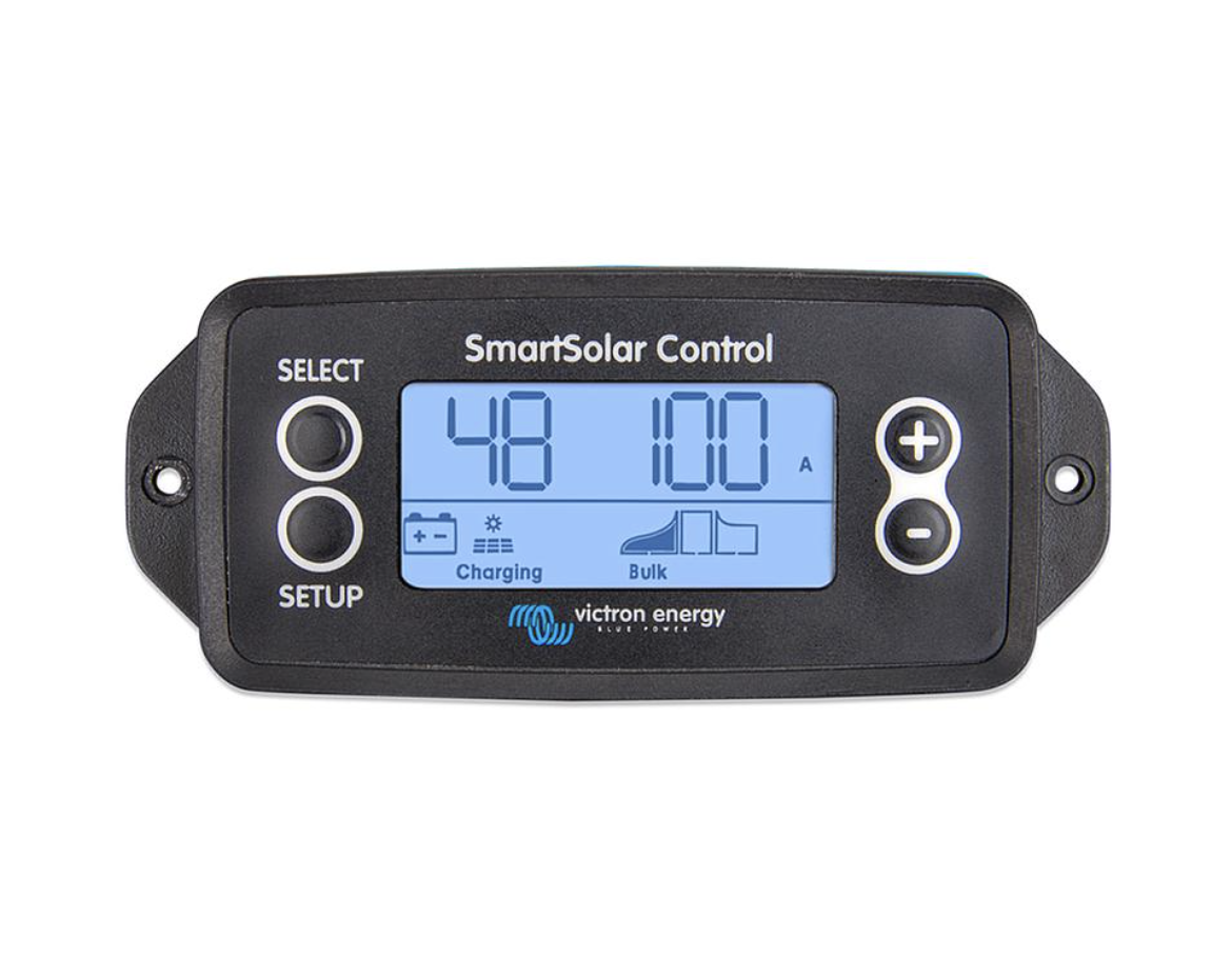 Picture of VICTRON SMARTSOLAR CONTROL DISPLAY TO SUIT THE SMARTSOLAR CHARGE CONTROLLERS 150V/45 MODELS & ABOVE (SCC900650010)