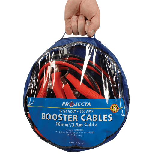Picture of SB400SP PROJECTA 400AMP SURGE PROTECTED BOOSTER JUMPER CABLE SET