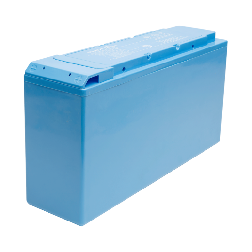 Picture of 12VOLT 100AH / 175A BMS / 1280WH CAPACITY AMPTRON SLIMLINE LIFEPO4 ABS BATTERY - IP65 RATING