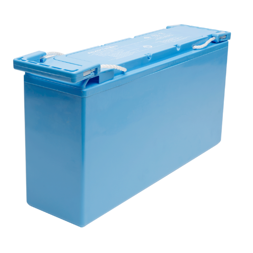 Picture of 12VOLT 100AH / 175A BMS / 1280WH CAPACITY AMPTRON SLIMLINE LIFEPO4 ABS BATTERY - IP65 RATING