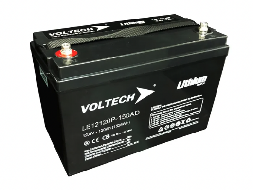 Picture of LITHIUM BATTERY 12.8V 120AH - ABS PLASTIC / IP56