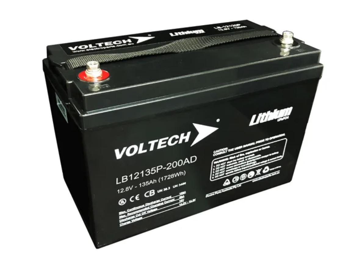 Picture of LITHIUM BATTERY 12.8V 135AH - ABS PLASTIC / IP56