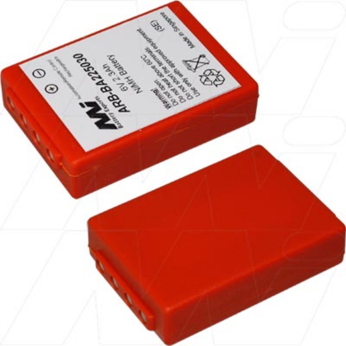 Picture of ARB-BA225030 CRANE REMOTE BATTERY -  6V 2.3AH NIMH