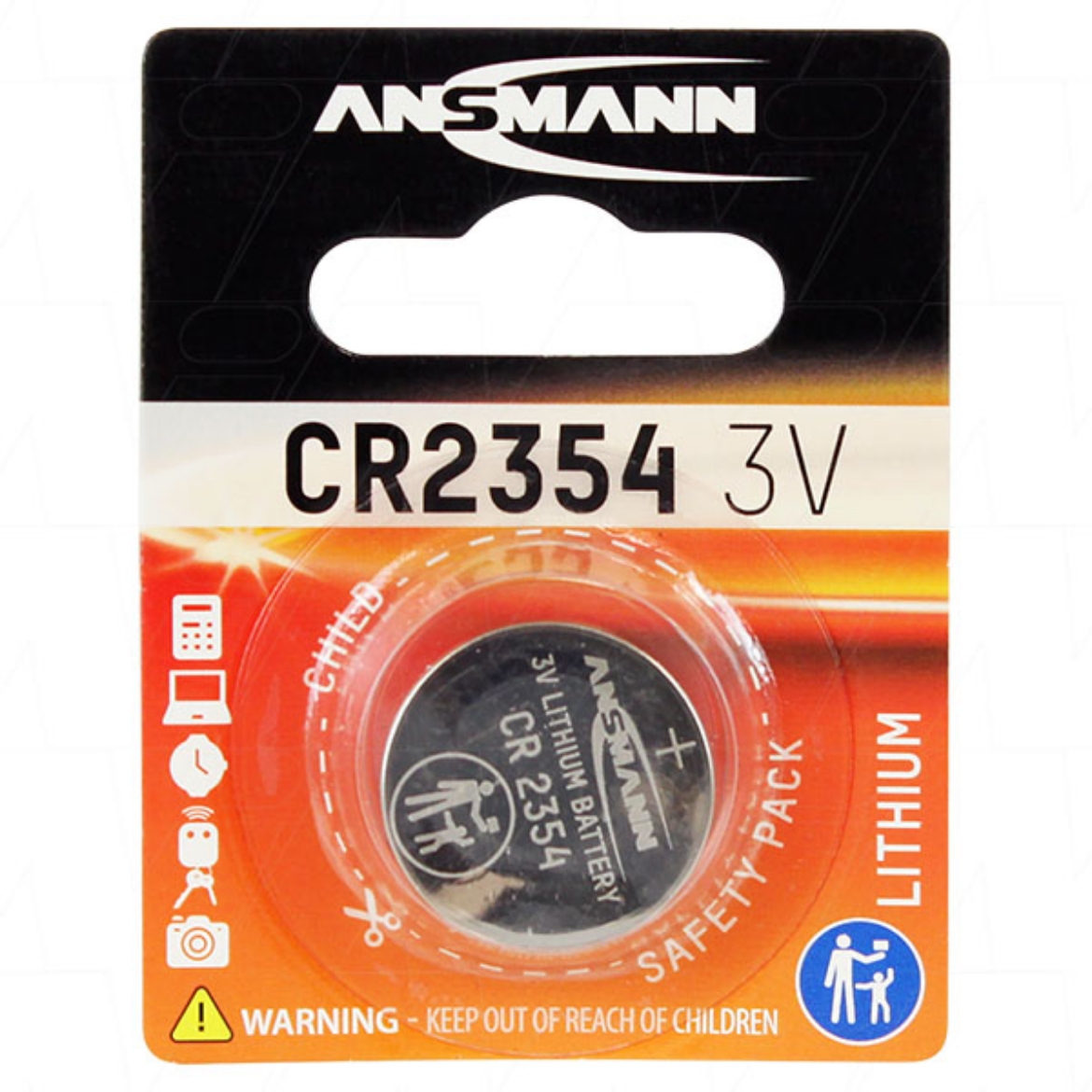 Picture of CR2354 ANSMANN 3V LITHIUM BUTTON BATTERY