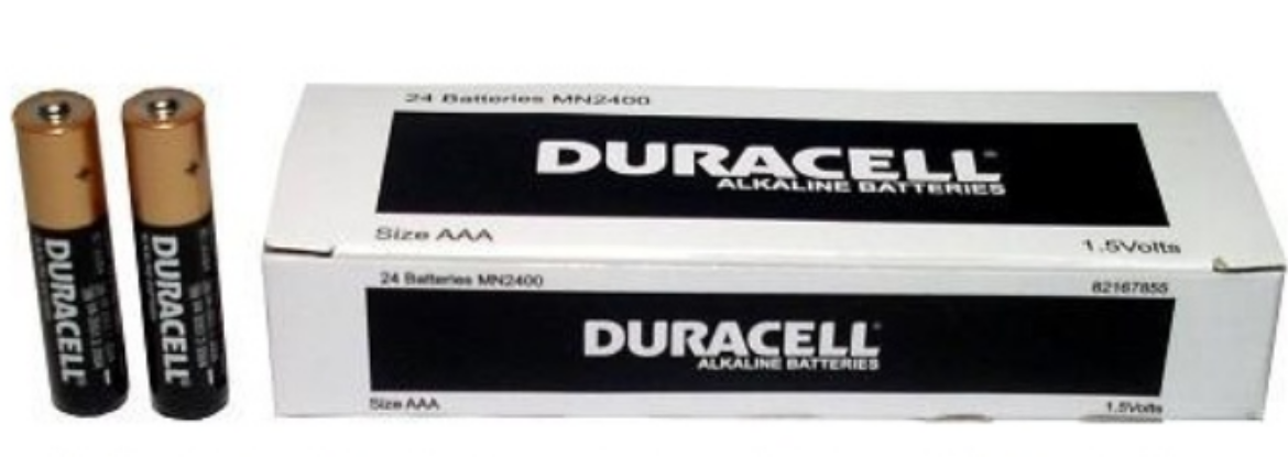 Picture of DURACELL BULK AAA ALKALINE BATTERY
