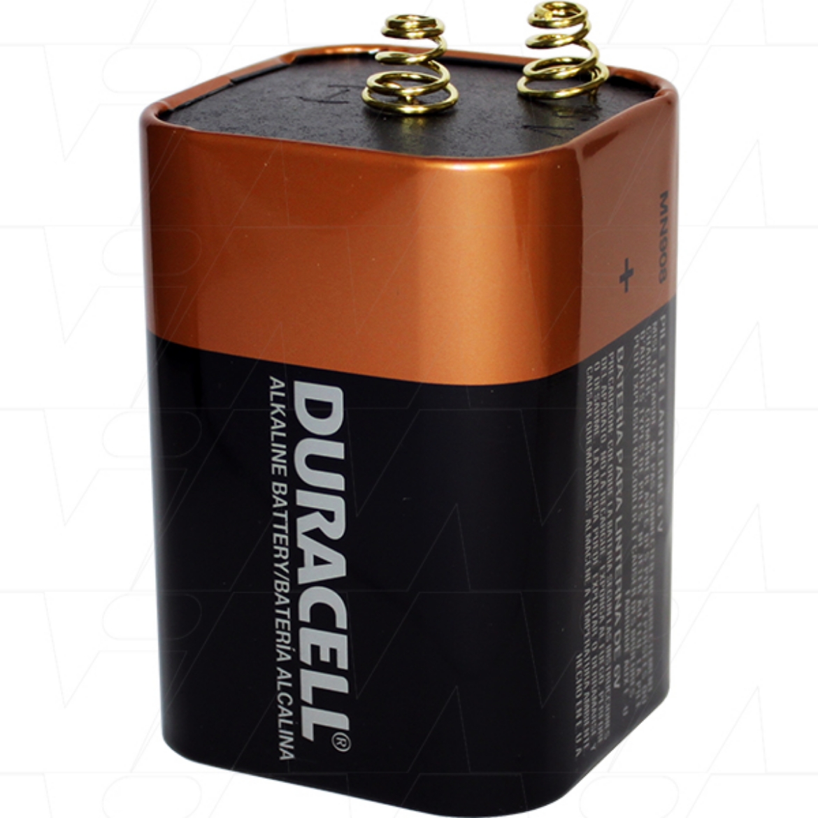 Picture of DURACELL 6V SPRING TERMINAL - ALKALINE BATTERY