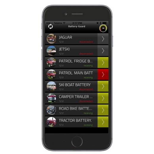 Picture of LV AUTOMOTIVE 6/12/24V BLUETOOTH BATTERY MONITOR TRANSMITTER