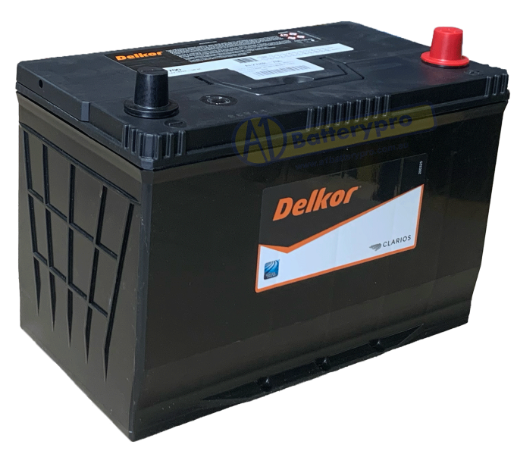 Picture of 12VOLT 700CCA 90AH DELKOR HEAVY DUTY CALCIUM MAINTENANCE FREE BATTERY - RHP - N70ZZL