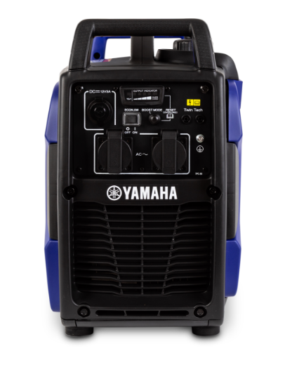 Picture of GENERATOR YAMAHA 2.2KVA MAX 1.8VA RATED OUTPUT INVERTER TRUE SINE WAVE, WITH TRI HANDLE FOR EASIER CARRYING 4 STROKE OHC PETROL ENGINE, SINGLE PHASE, RECOIL START, FUEL TANK CAPACITY 4.7L WITH 10.5HRS AT 25%LOAD & 4.2HRS AT FULL LOAD, NOISE LEVEL - 63dB AT FULL LOAD