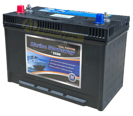 Picture of MSDP31 - 12VOLT 830CCA 110AH EXIDE DUAL PURPOSE DEEP CYCLE/MARINE BATTERY - LHP