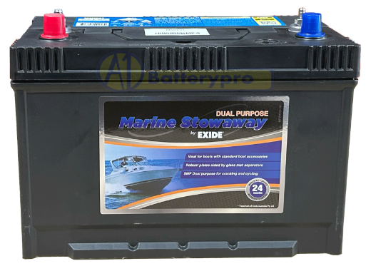 Picture of MSDP31 - 12VOLT 830CCA 110AH EXIDE DUAL PURPOSE DEEP CYCLE/MARINE BATTERY - LHP
