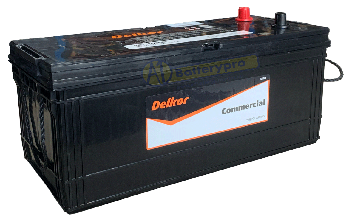 Picture of N150HD - 12VOLT 1400CCA 200AH DELKOR EXTRA HEAVY DUTY COMMERCIAL MAINTENANCE FREE BATTERY - RHP