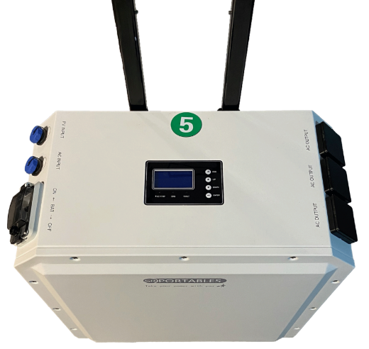 Picture of HELIOS 5120WH PORTABLE LITHIUM SOLAR GENERATOR (LITHIUM POWER BANK) - SR PORTABLES (AUSTRALIAN MADE)