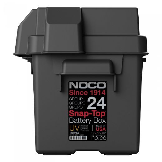 Picture of NOCO BATTERY BOX SNAP-TOP GRP 24 (NS70/N50ZZ) H-DUTY PLASTIC