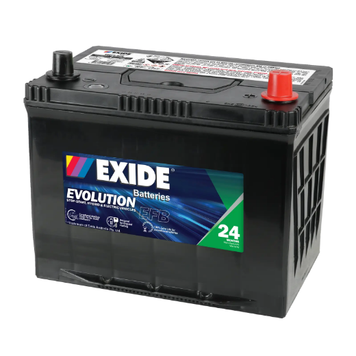 Picture of N50ZZL - 12VOLT 680CCA EXIDE EFB STOP START TECHNOLOGY BATTERY - RHP