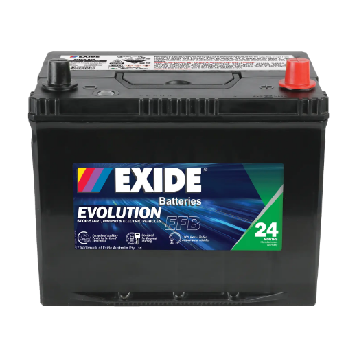 Picture of N50ZZL - 12VOLT 680CCA EXIDE EFB STOP START TECHNOLOGY BATTERY - RHP