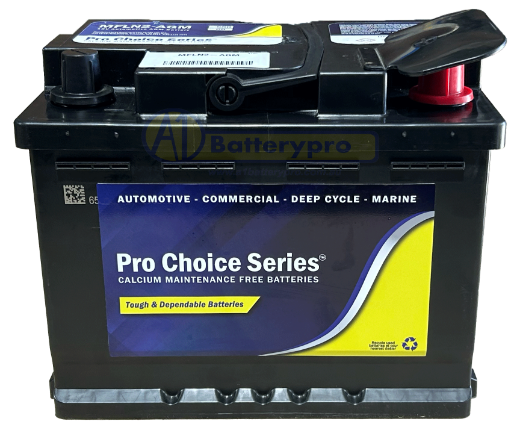 Picture of LN2-AGM - 12VOLT 680CCA 60AH PRO CHOICE HEAVY DUTY AGM STOP START MAINTENANCE FREE BATTERY - RHP  (DIN55H)