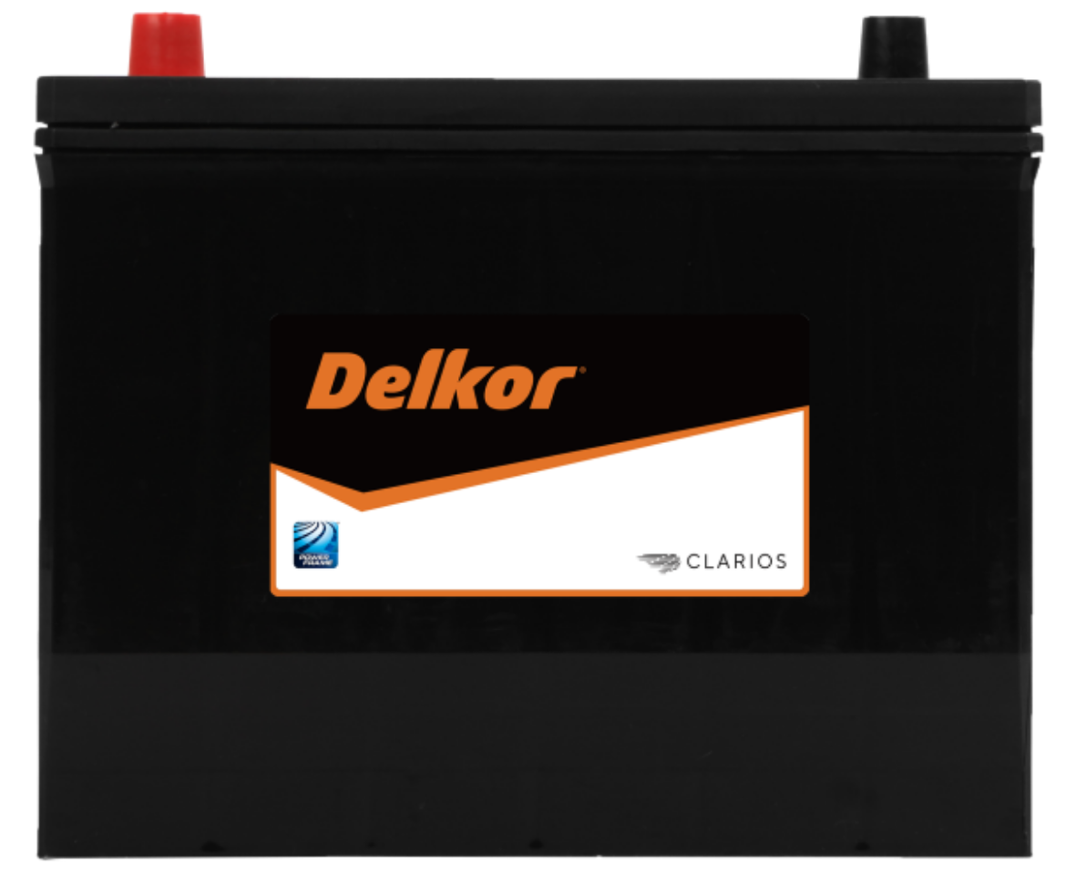 Picture of 12 VOLT 610CCA DELKOR CALCIUM MF BATTERY - SAME AS 78 DT790 WITH NO FRONT ENTRY TERMINALS.