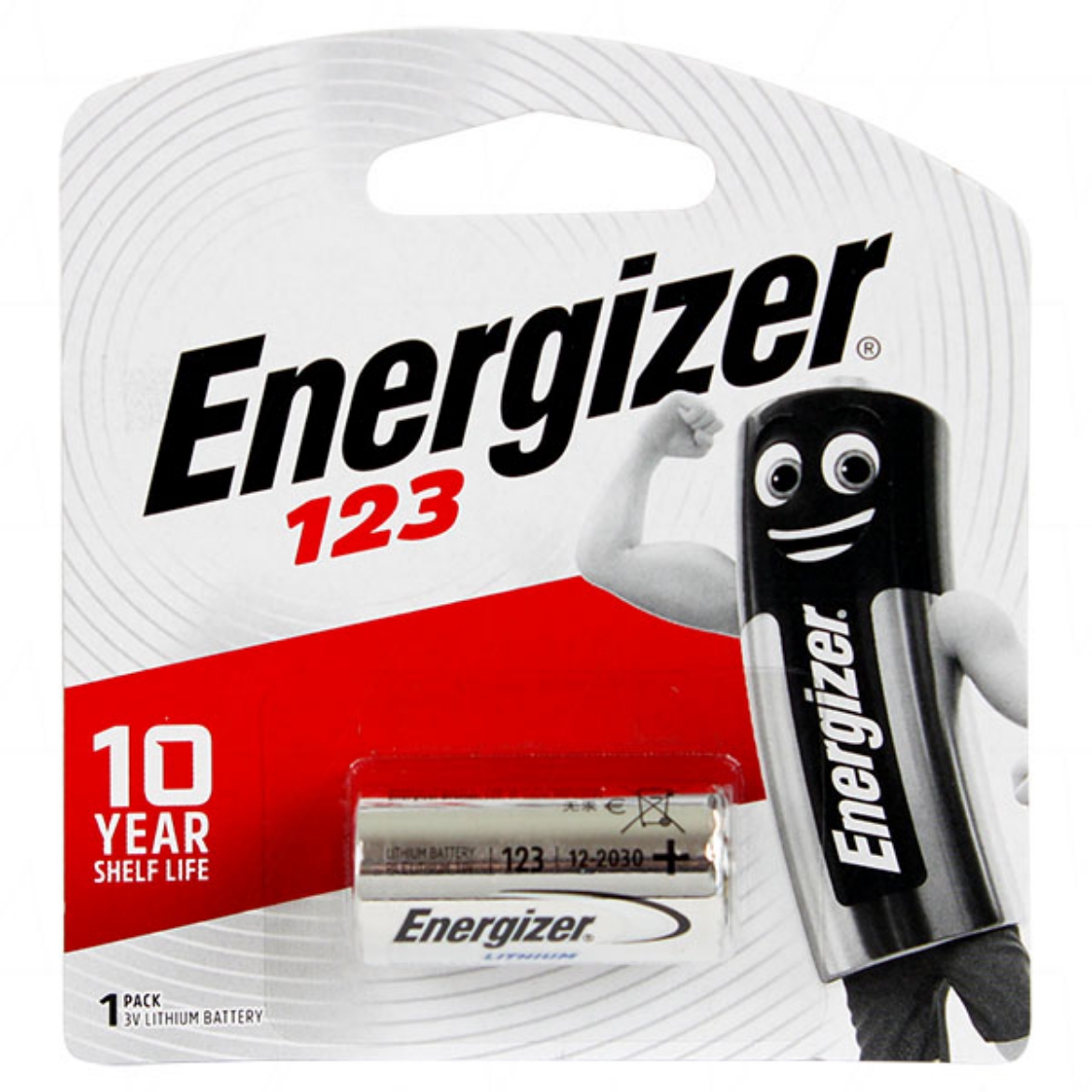 Picture of CR123A ENERGIZER 3V LITHIUM PHOTO BATTERY