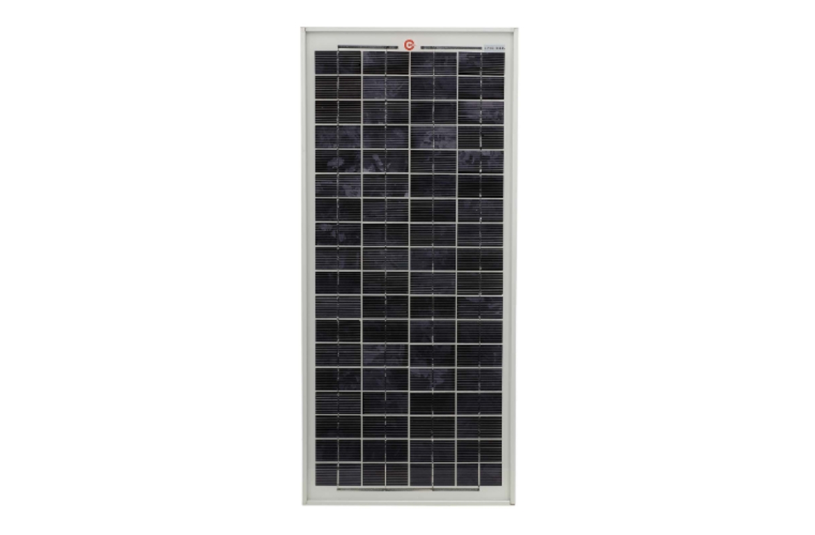 Picture of PROJECTA 12V 25W 1.43AH MONOCRYSTALLINE FIXED SOLAR MODULE WITH J-BOX