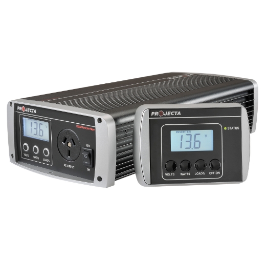 Picture of 12V 1000W PROJECTA INTELLI-WAVE PURE SINE WAVE INVERTER WITH BATTERY CABLE & REMOTE