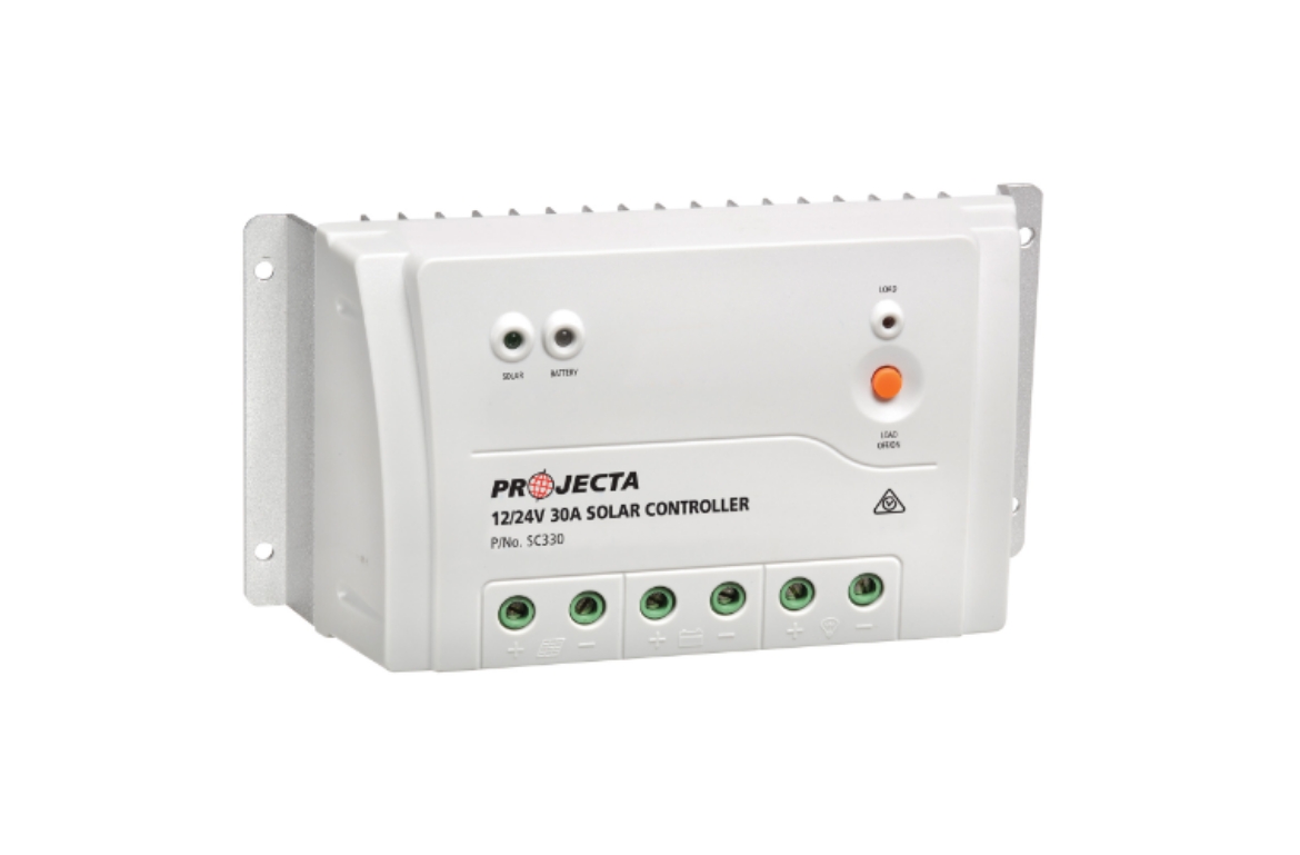 Picture of PROJECTA 30AMP 12/24V SOLAR CONTROLLER - SUITABLE FOR AGM BATTERIES ONLY