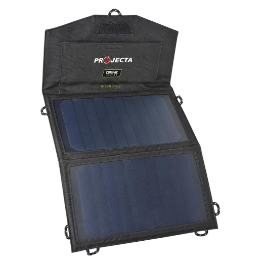 Picture of PROJECTA 10W PERSONAL FOLDING SOLAR PANEL WITH SOLAR CHARGER