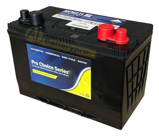 Picture of MF27ML - 12VOLT 680CCA 97AH PRO CHOICE SERIES MAINTENANCE FREE CALCIUM MARINE BATTERY
