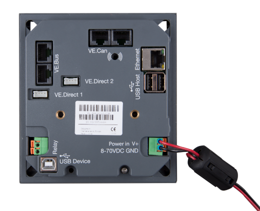 Picture of VICTRON COLOUR CONTROL GX SYSTEMS CONTROLLER WITH GRAPHICAL USER INTERFACE (BPP010300100R)